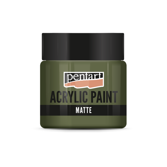 Acrylic paint matte Khaki