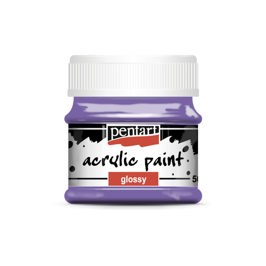 Acrylic paint glossy 50 ml gillyflower