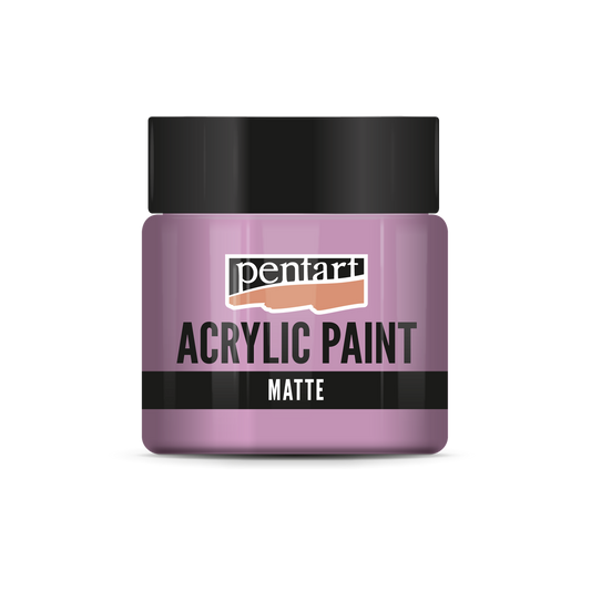 Acrylic paint, matte, , Raspberry