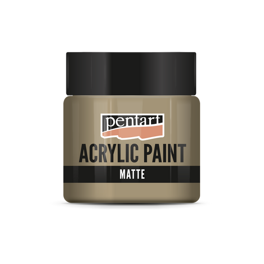 Acrylic paint matte Hazelnut