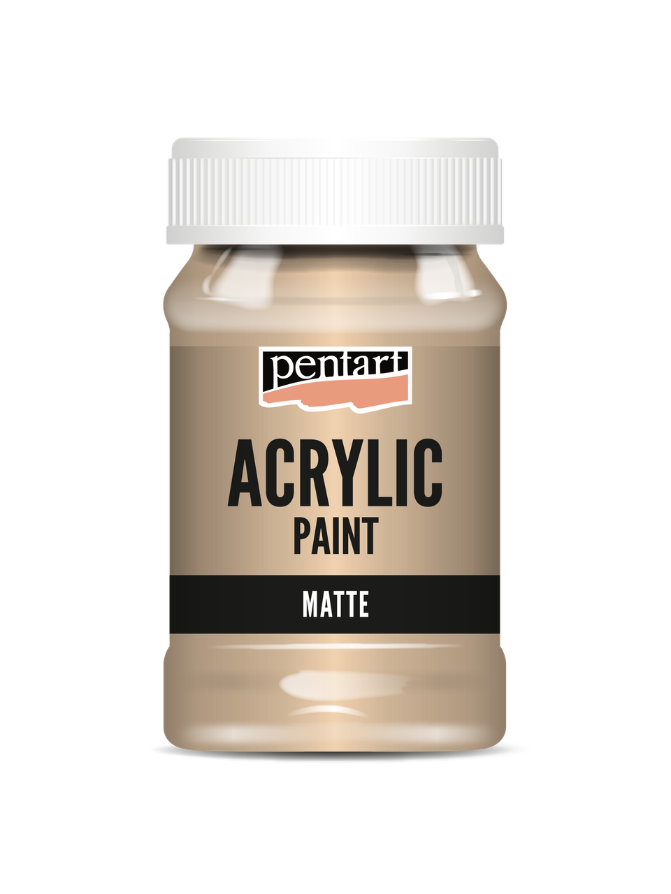 Acrylic paint matte Compact Powder