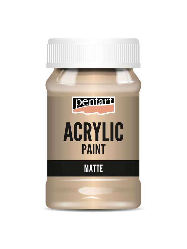 Acrylic paint matte Compact Powder