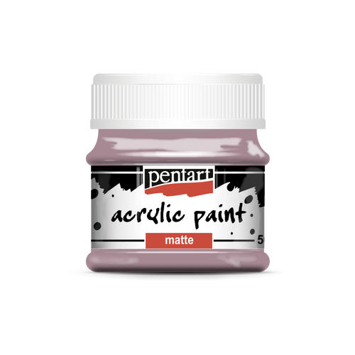 Acrylic paint matte Vintage Lilac