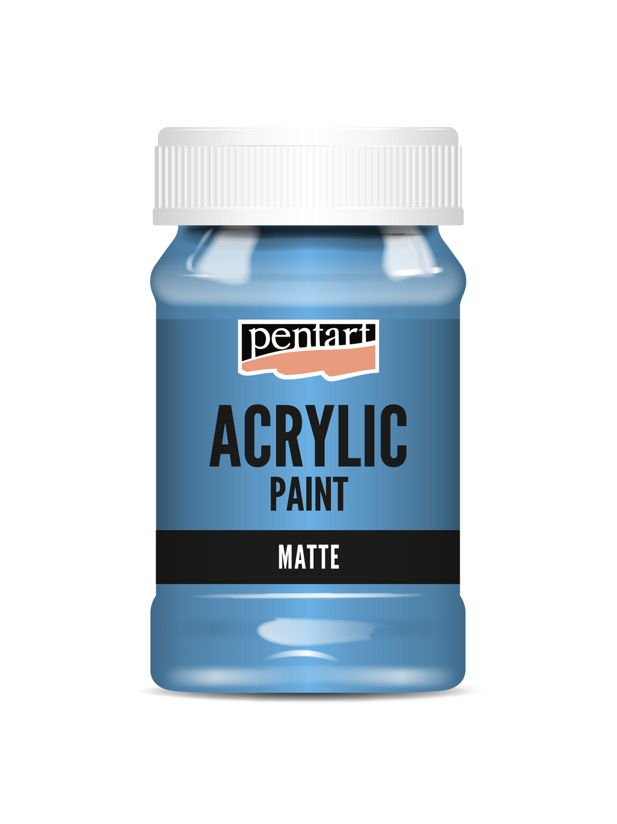 Acrylic paint matte Light Blue