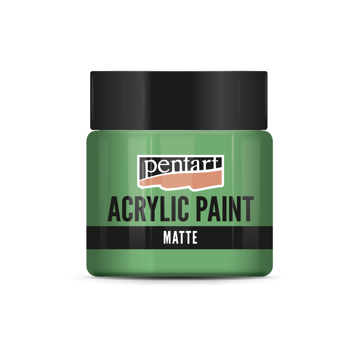 Acrylic paint matte Parrot Green