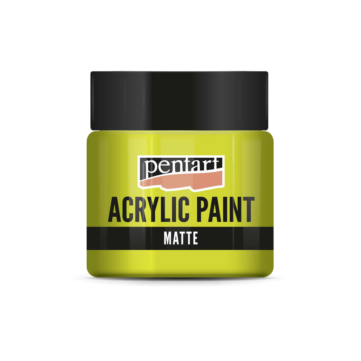 Acrylic paint matte Lime