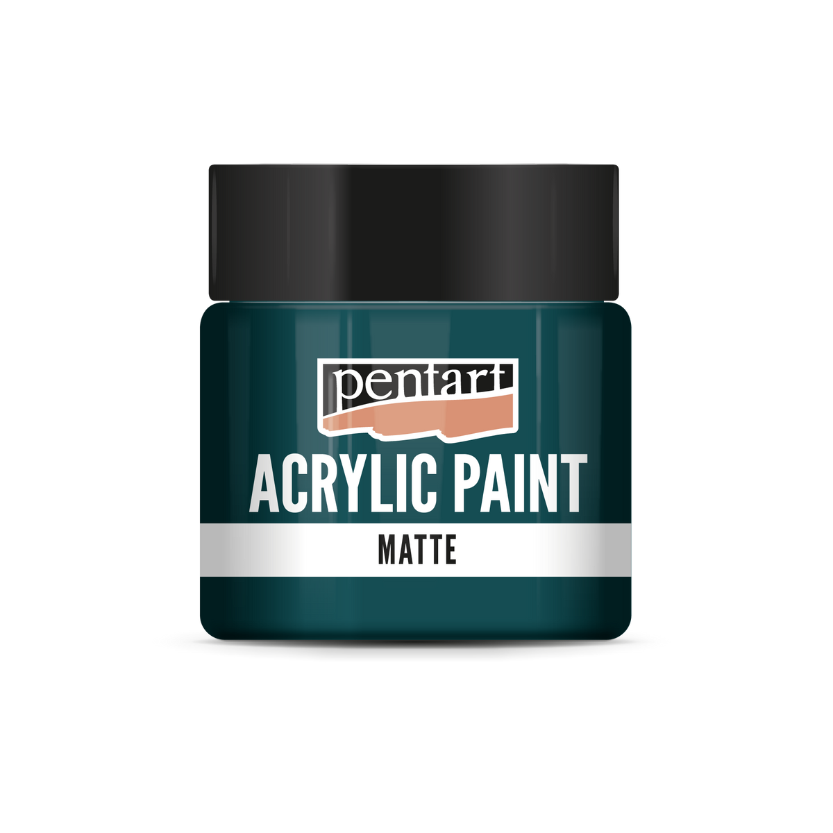 Acrylic paint matte Turquoise Blue