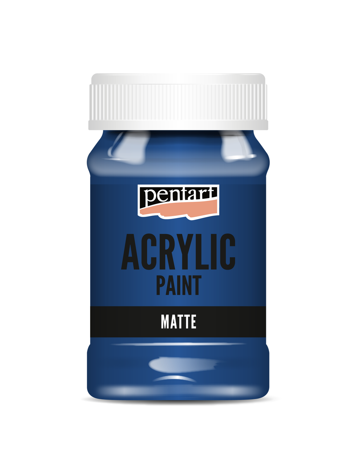 Acrylic paint matte Blue