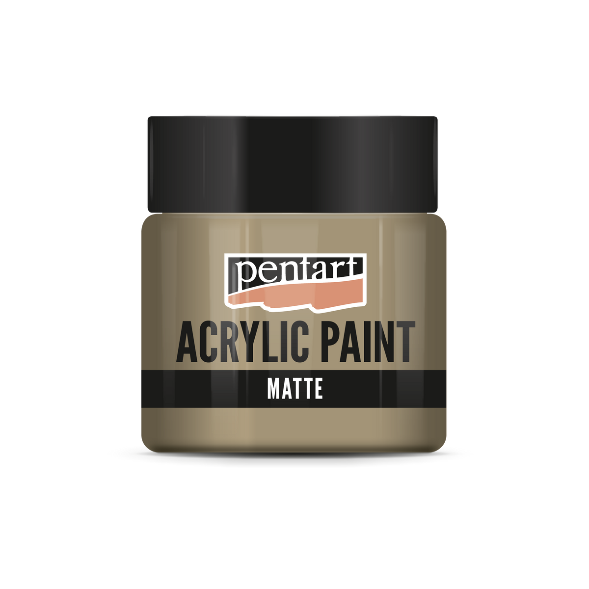 Acrylic paint matte Hazelnut