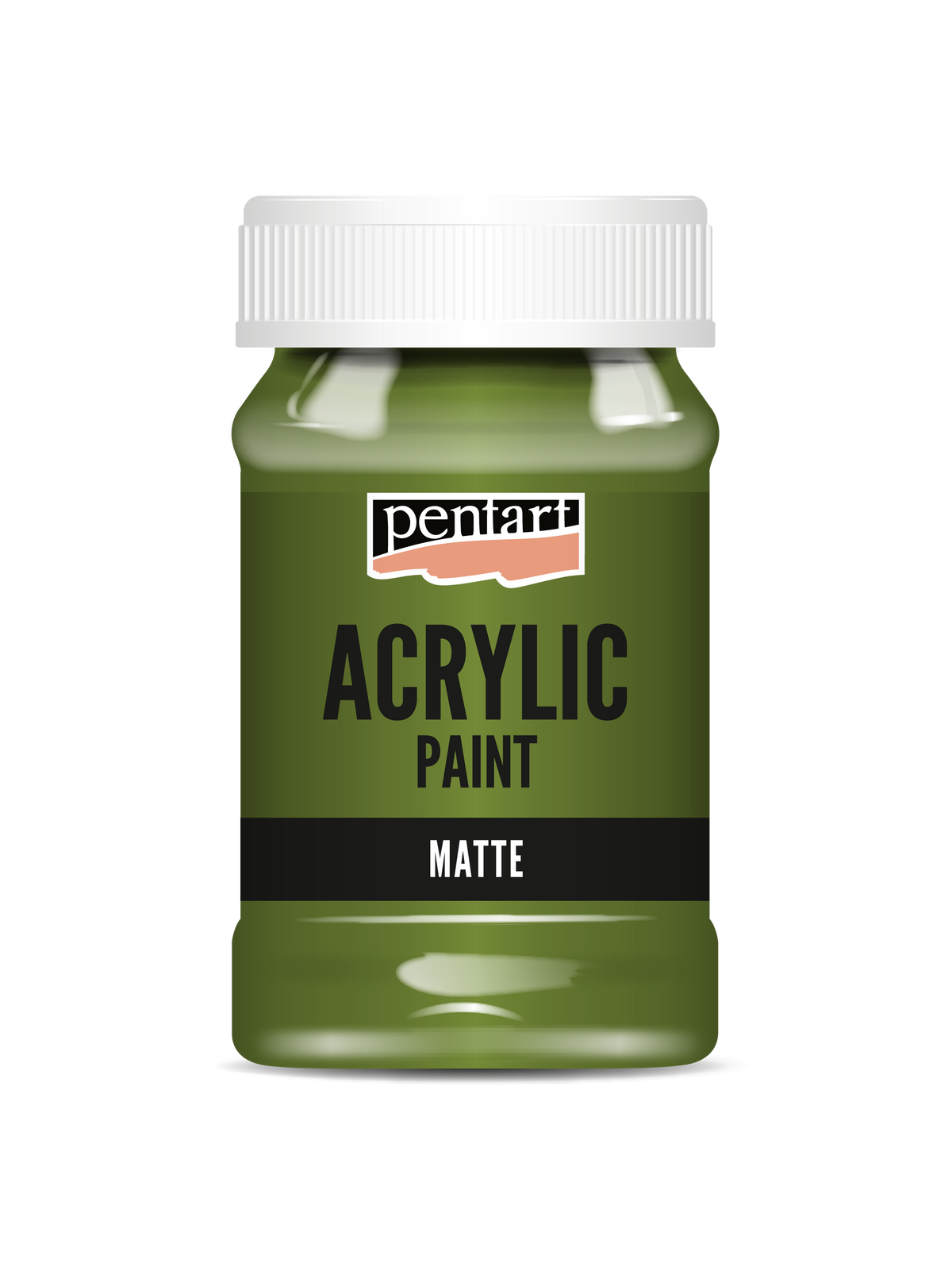Acrylic paint matte Olive