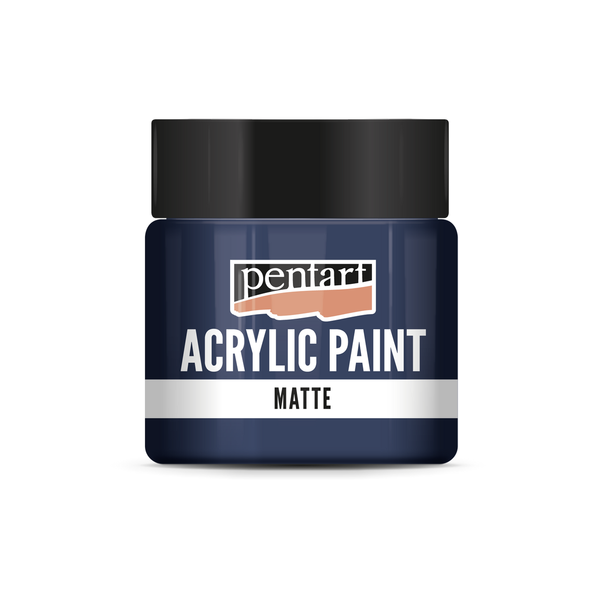 Acrylic paint matte Indigo Blue