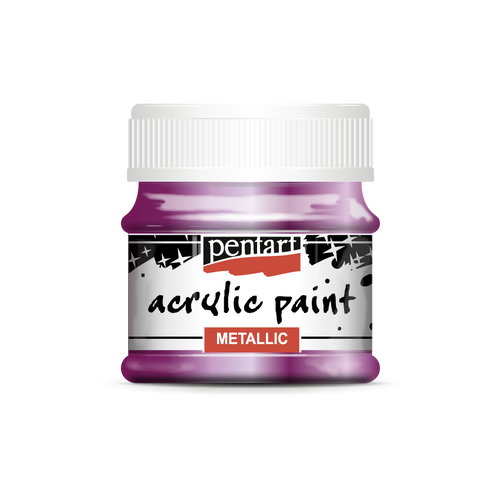 Acrylic paint metallic Light Lilac