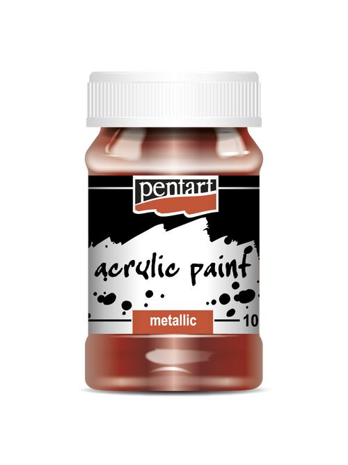 Acrylic paint metallic Bourdon