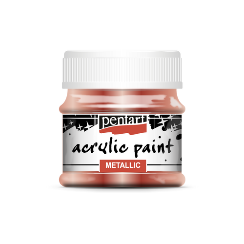 Acrylic paint metallic Bronze