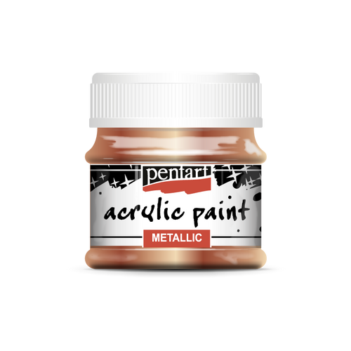 Acrylic paint metallic Antique-Copper
