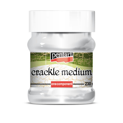 Crackle medium