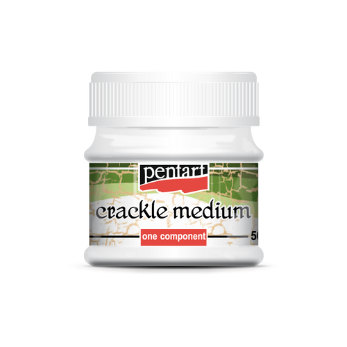 Crackle medium
