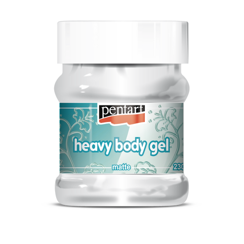 Heavy body gel matte opaque