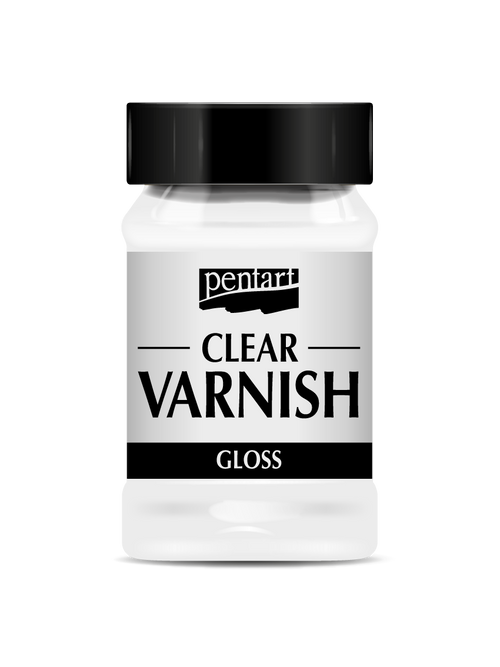 Clear varnish solvent-based gloss