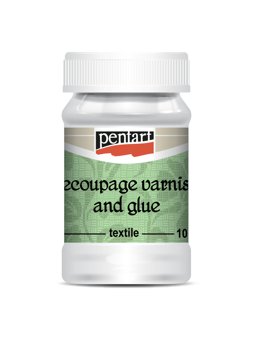 Decoupage varnish & glue for textile,  100 ml