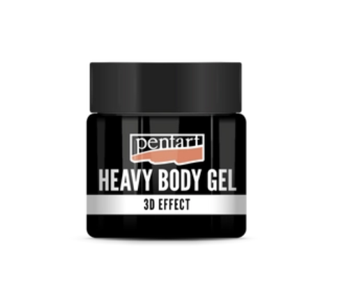 Heavy body gel glossy Black