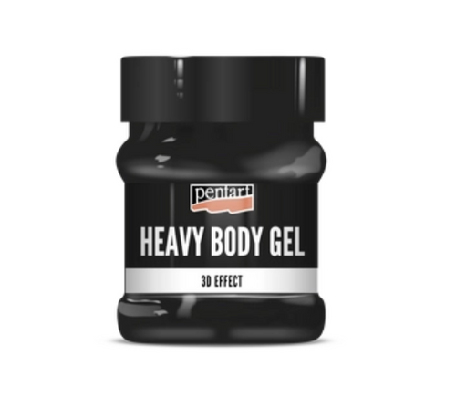 Heavy body gel glossy Black