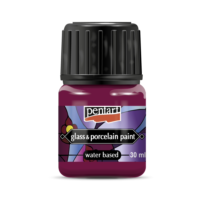 Pentart Glass and Porcelain Paint 30 ml