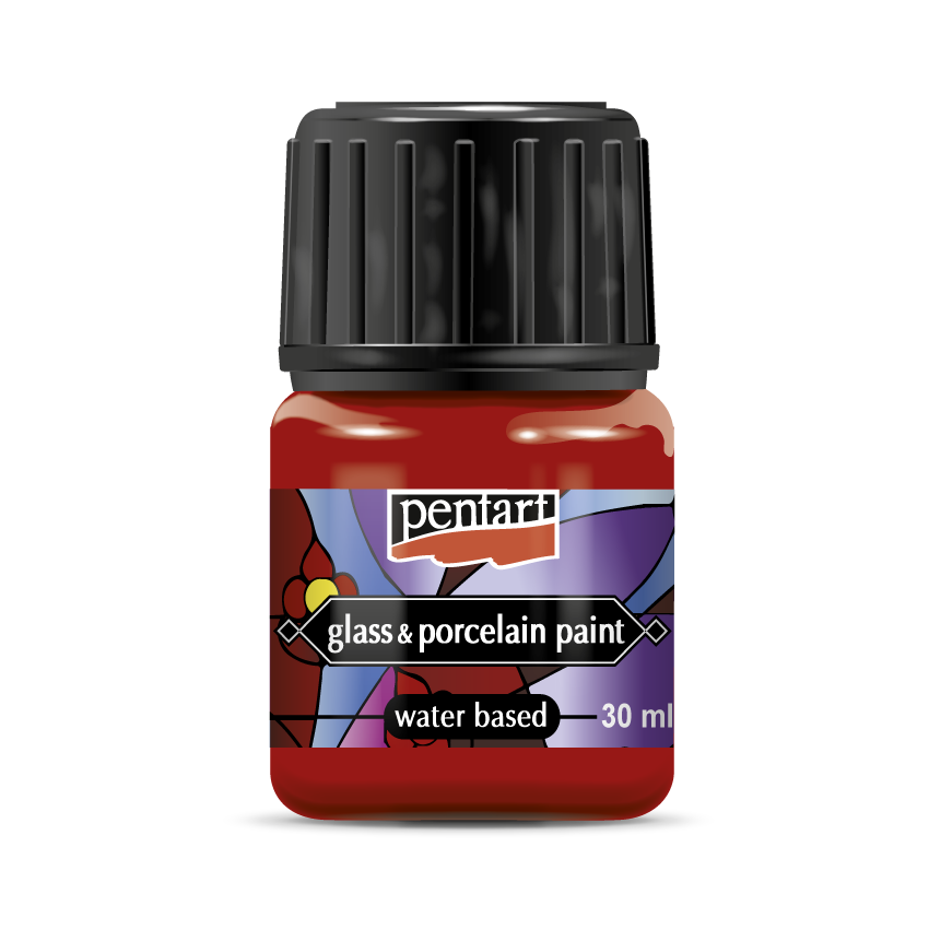 Pentart Glass and Porcelain Paint 30 ml