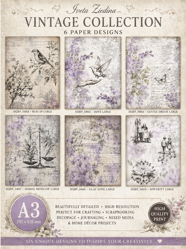 Iveta Ziedina Lilacs 2026 Complete Collection (6 designs)