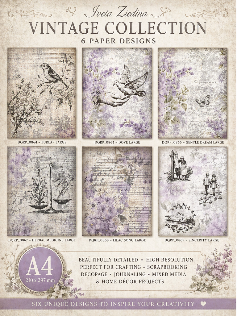 Iveta Ziedina Lilacs 2026 Complete Collection (6 designs)