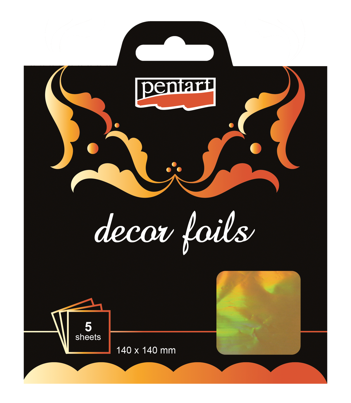 Decor foils 14 x 14 cm