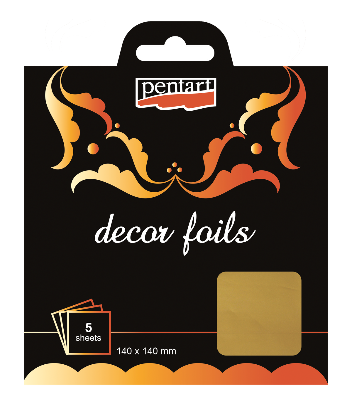 Decor foils 14 x 14 cm