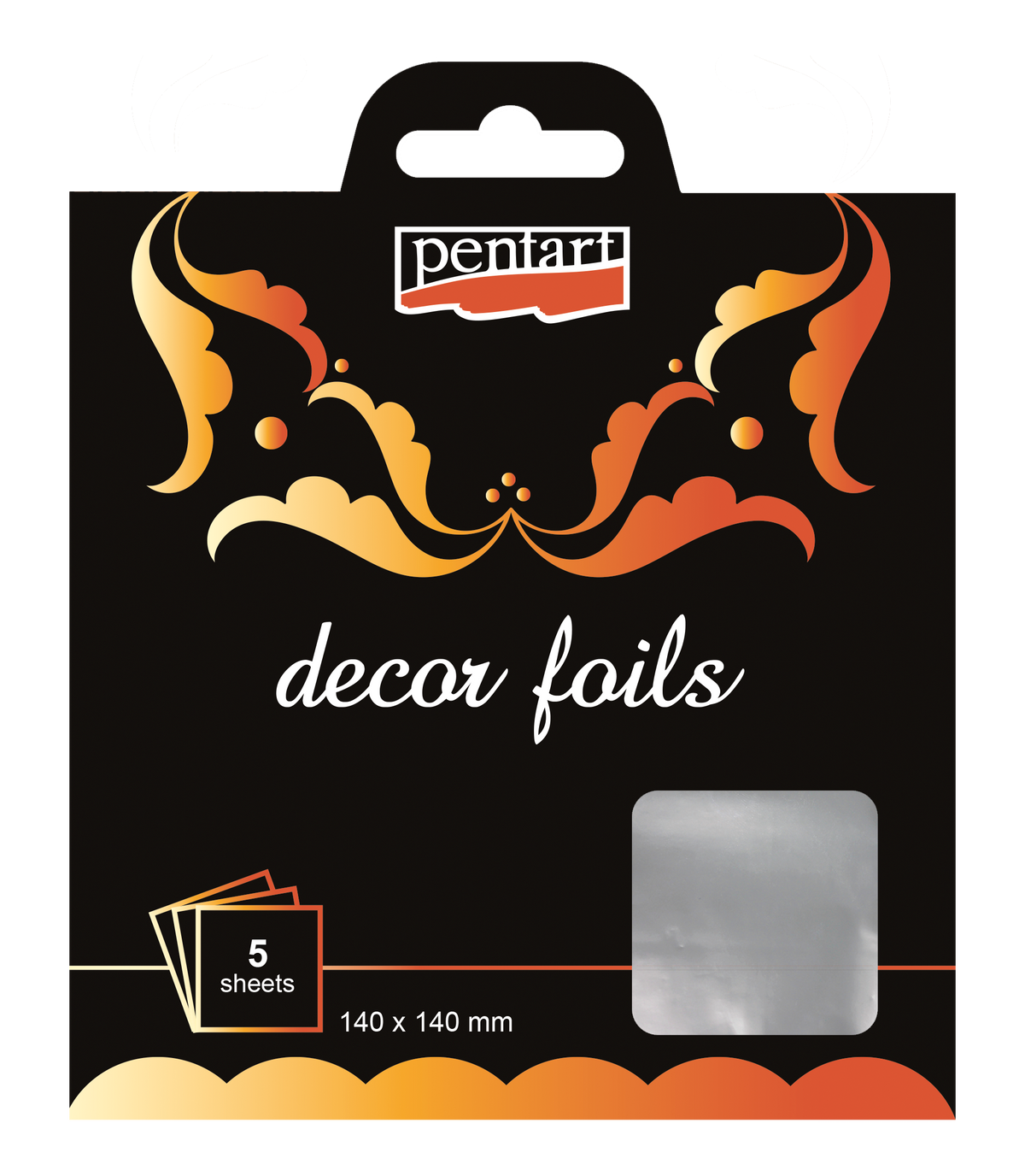 Decor foils 14 x 14 cm