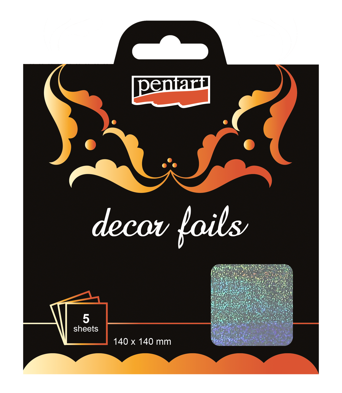 Decor foils 14 x 14 cm
