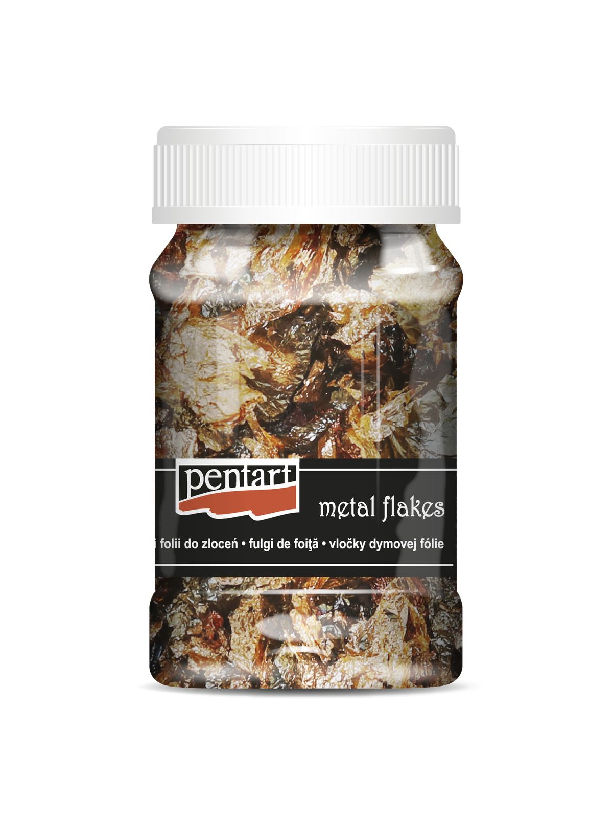 Pentart 100 ML  Metal Flakes