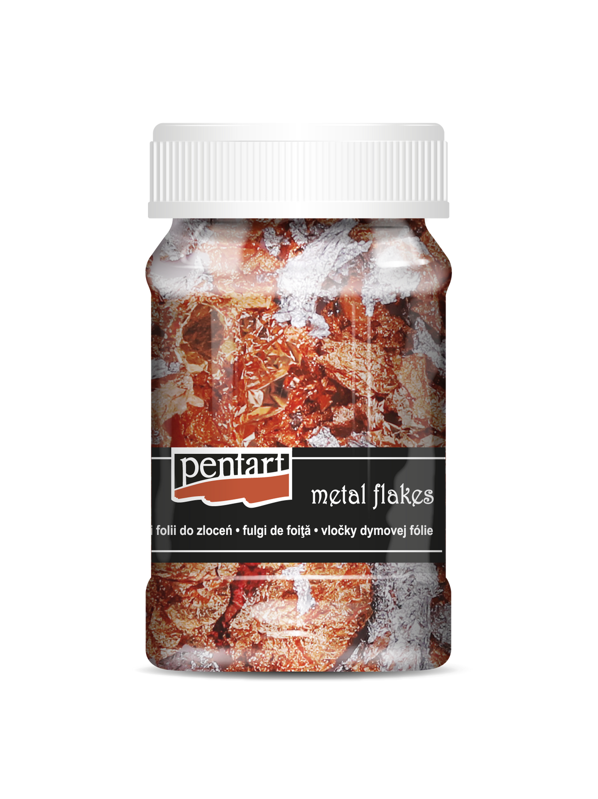 Pentart 100 ML  Metal Flakes