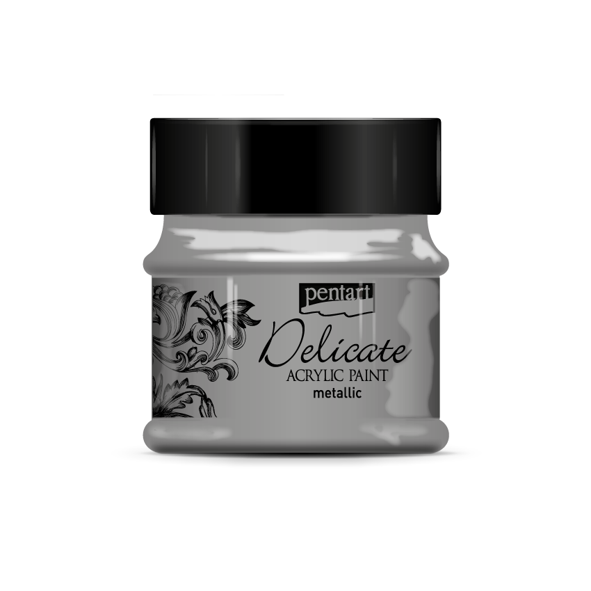 Delicate metallic acrylic paint 50 ml