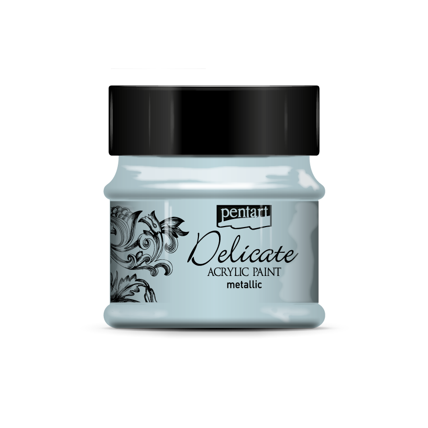 Delicate metallic acrylic paint 50 ml