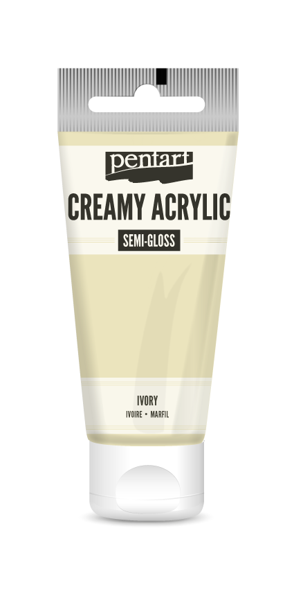 Creamy acrylic semi-gloss 60 ml
