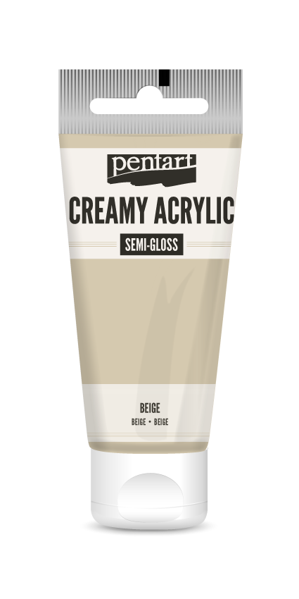 Creamy acrylic semi-gloss 60 ml