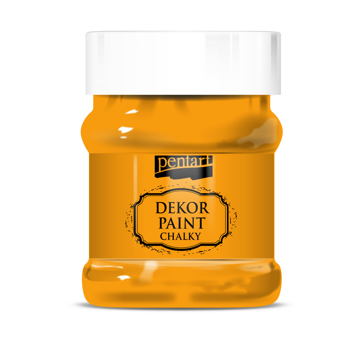 Dekor paint chalky orange