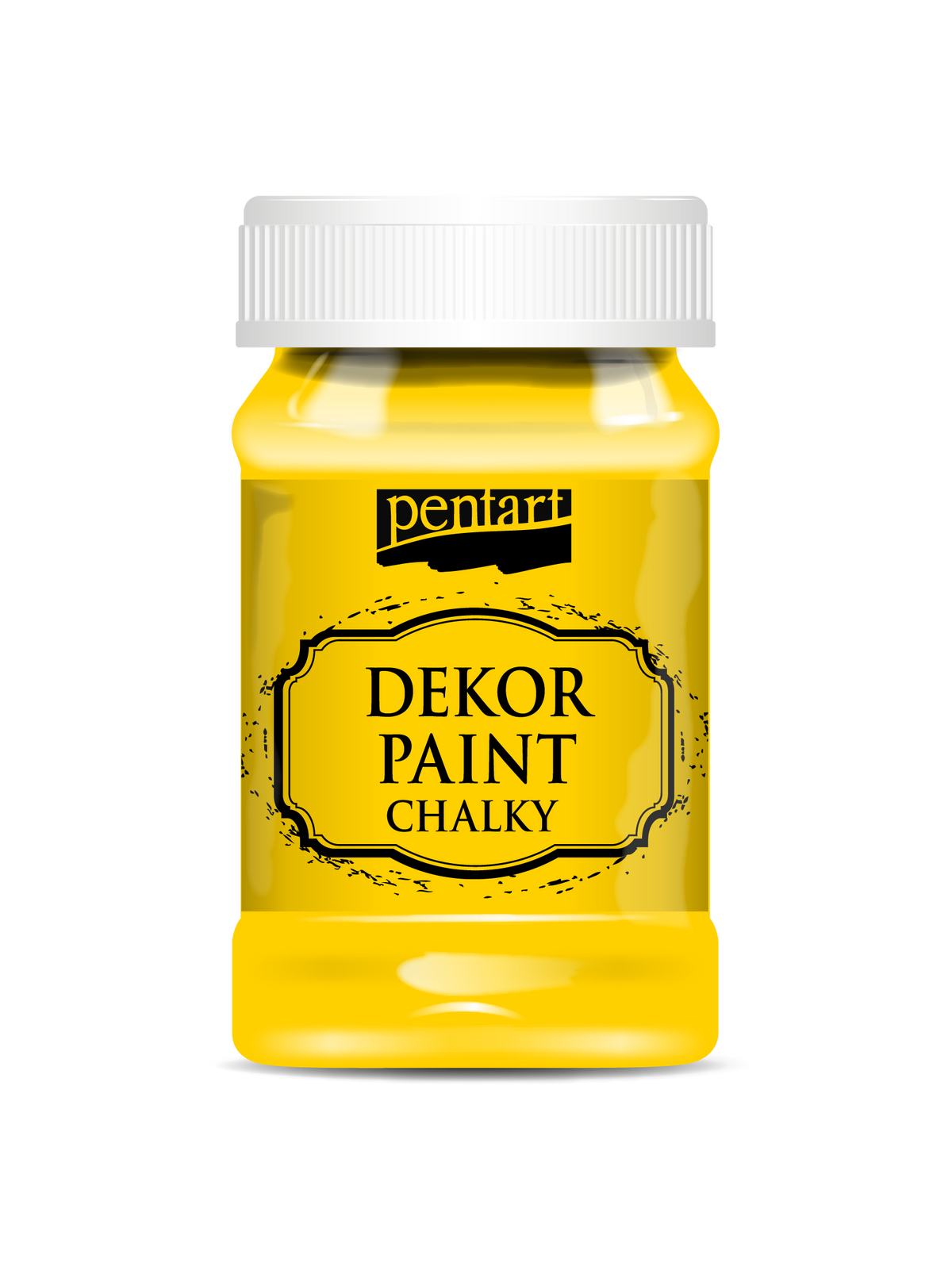 Dekor paint chalky lemon yellow (Discontinued)