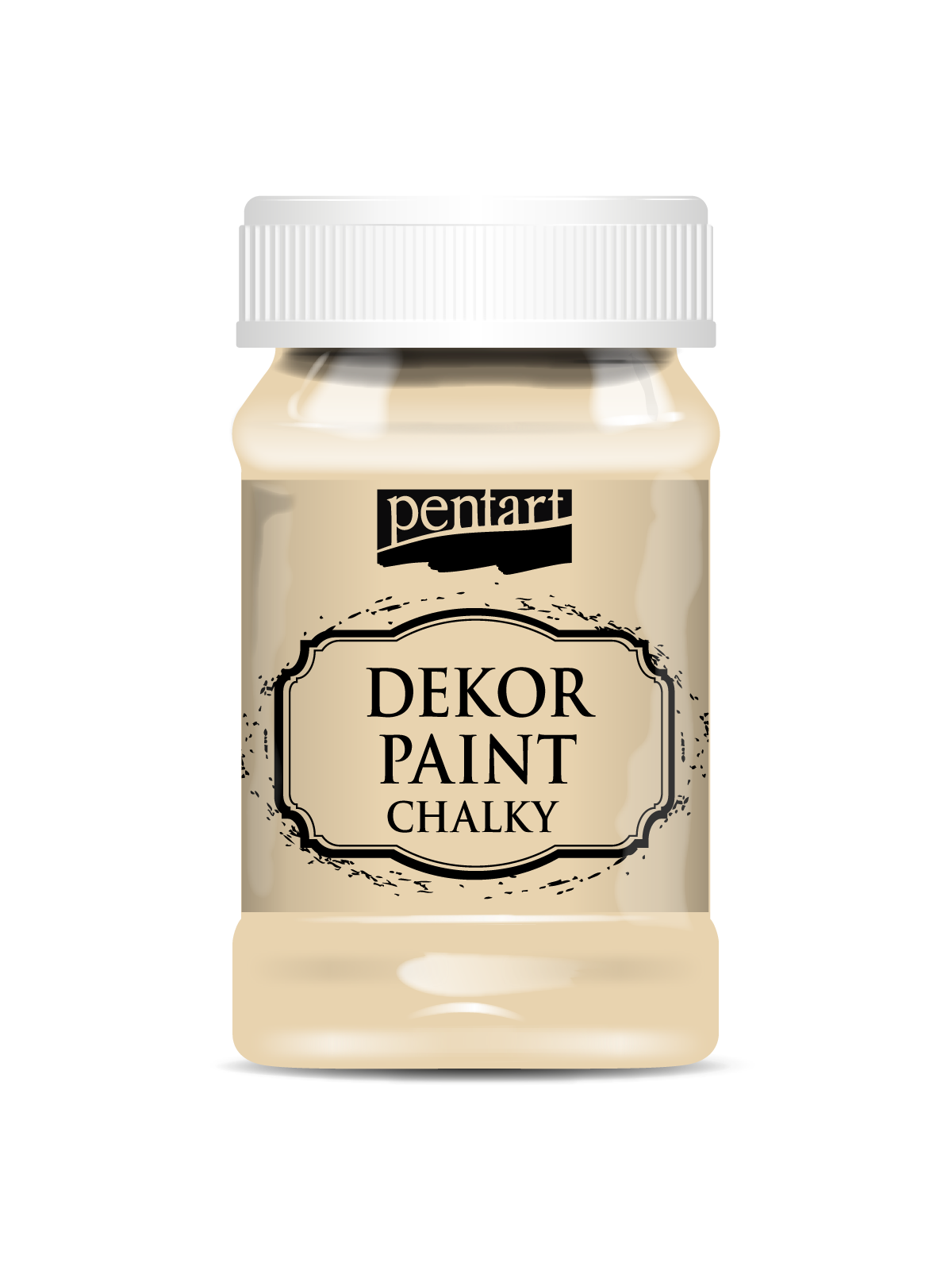 Dekor paint chalky egg-shell white