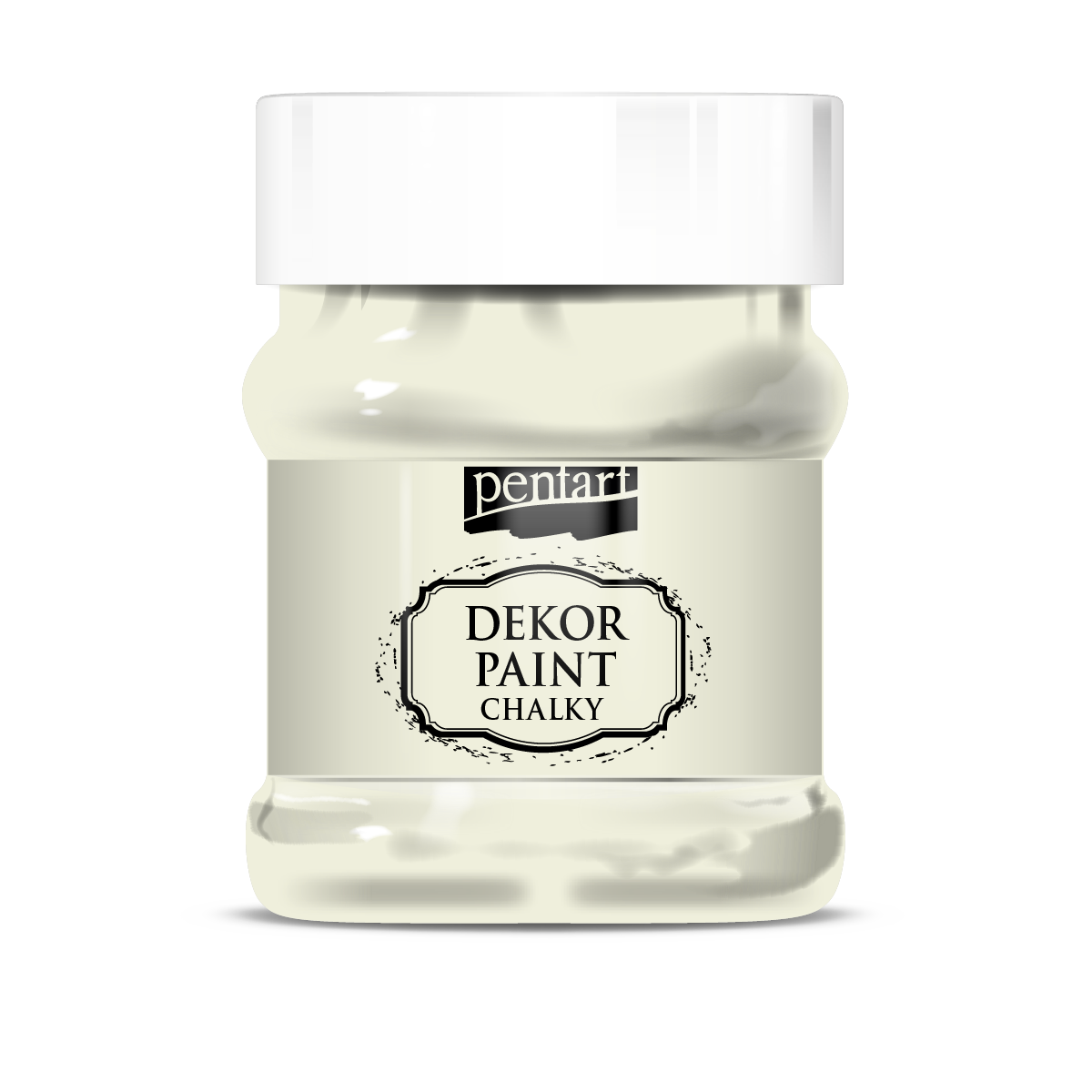 Dekor paint chalky cream-white