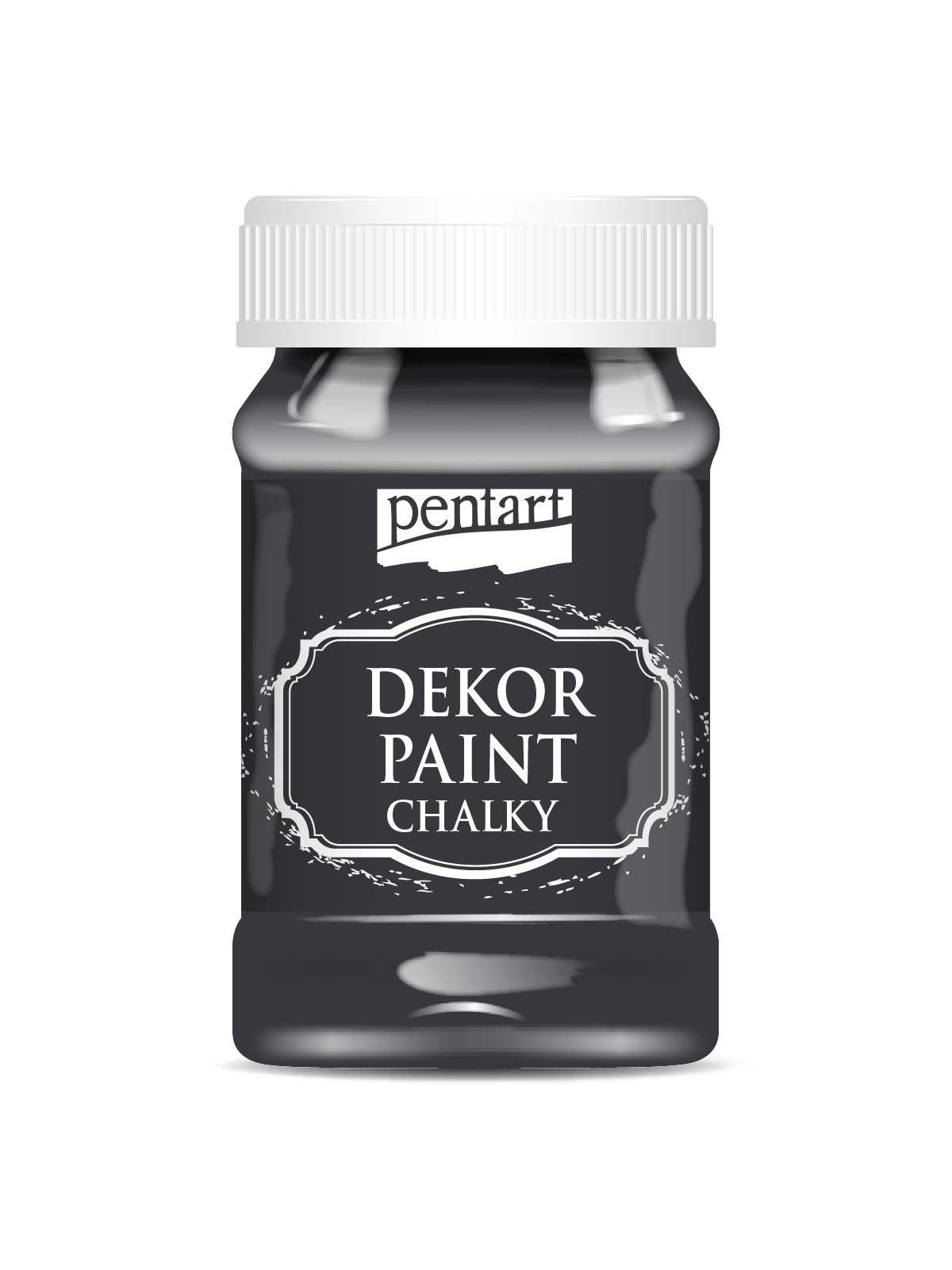 Dekor paint chalky black