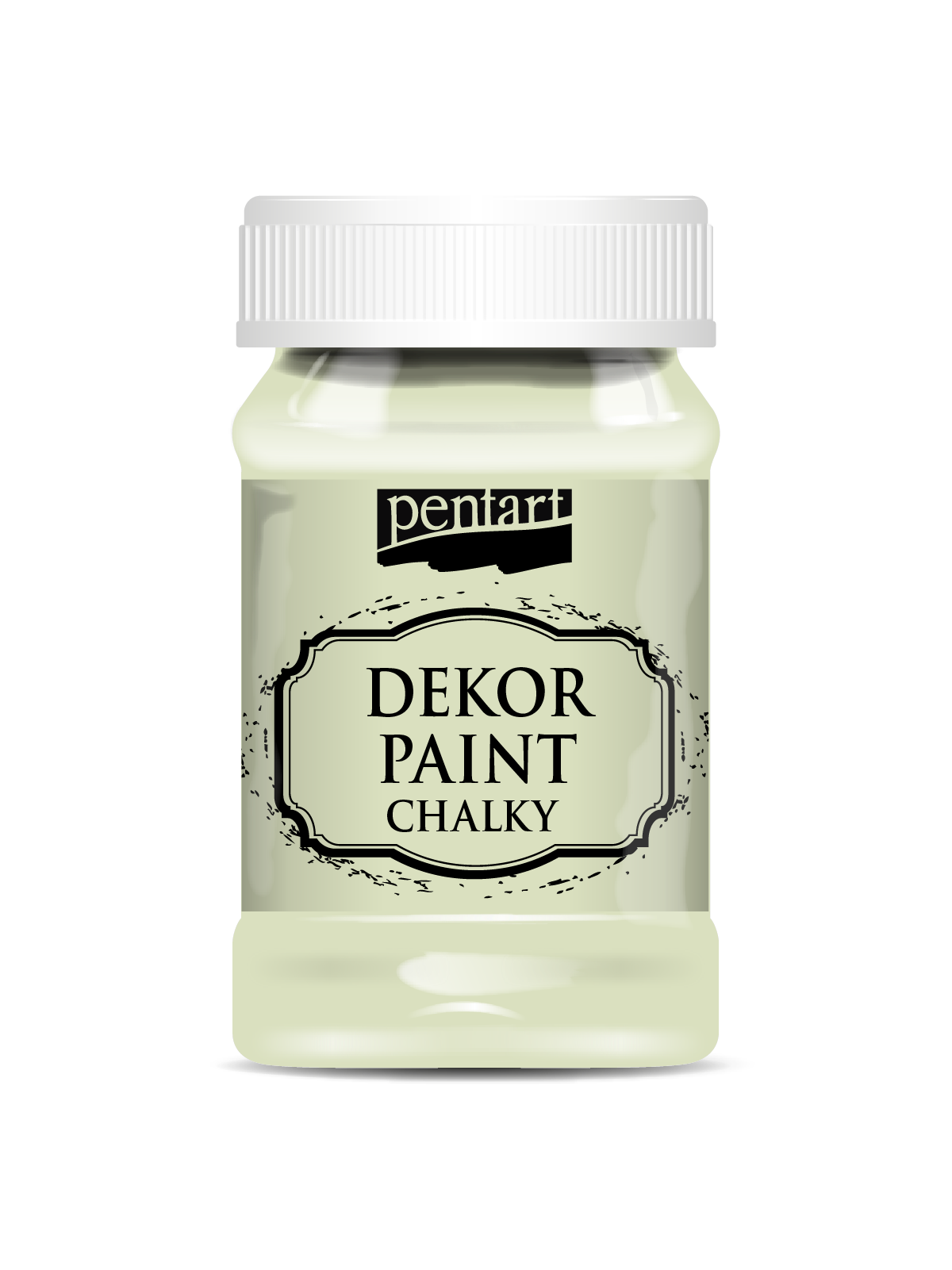 Dekor paint chalky lichen-green