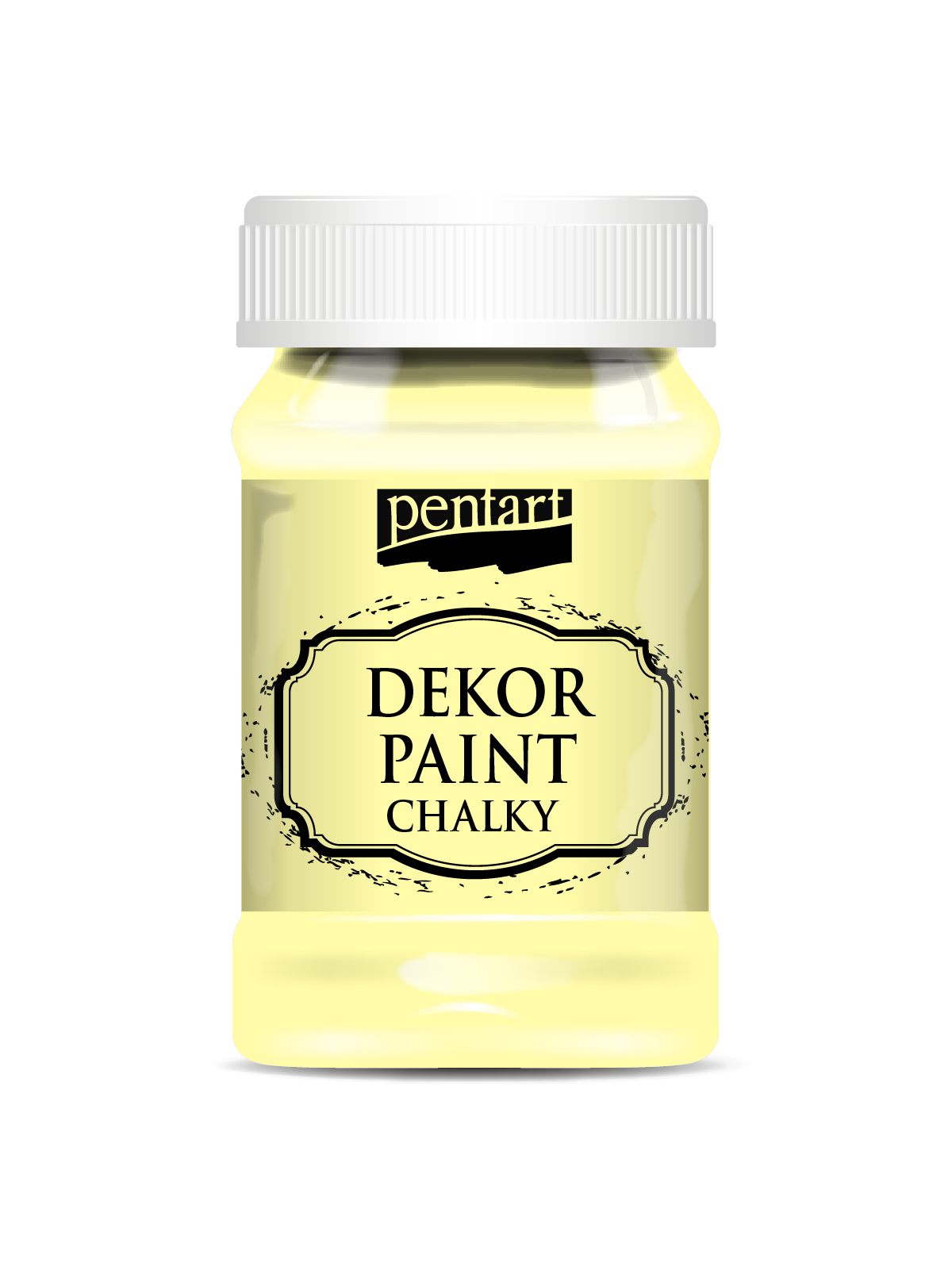 Dekor paint chalky yellow