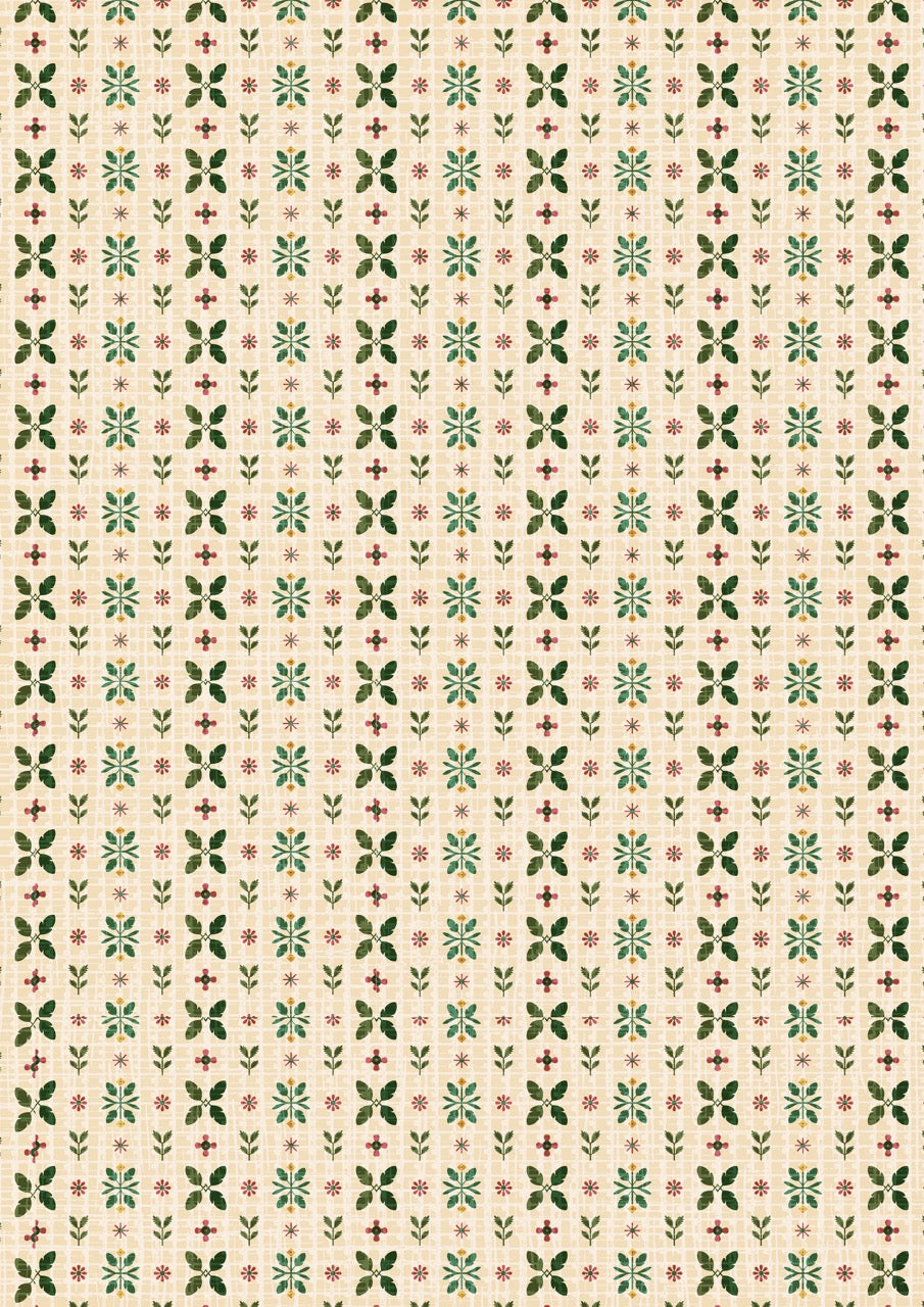 Thistle - Winter Plaids and Calicoes - ellen j goods
