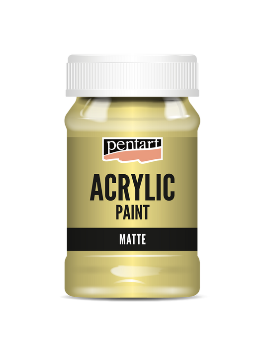 Acrylic paint matte Vanilla