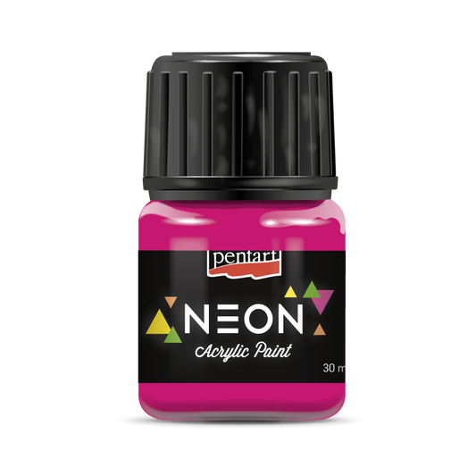 Pentart Neon Pink Acrylic Paint 30 ml